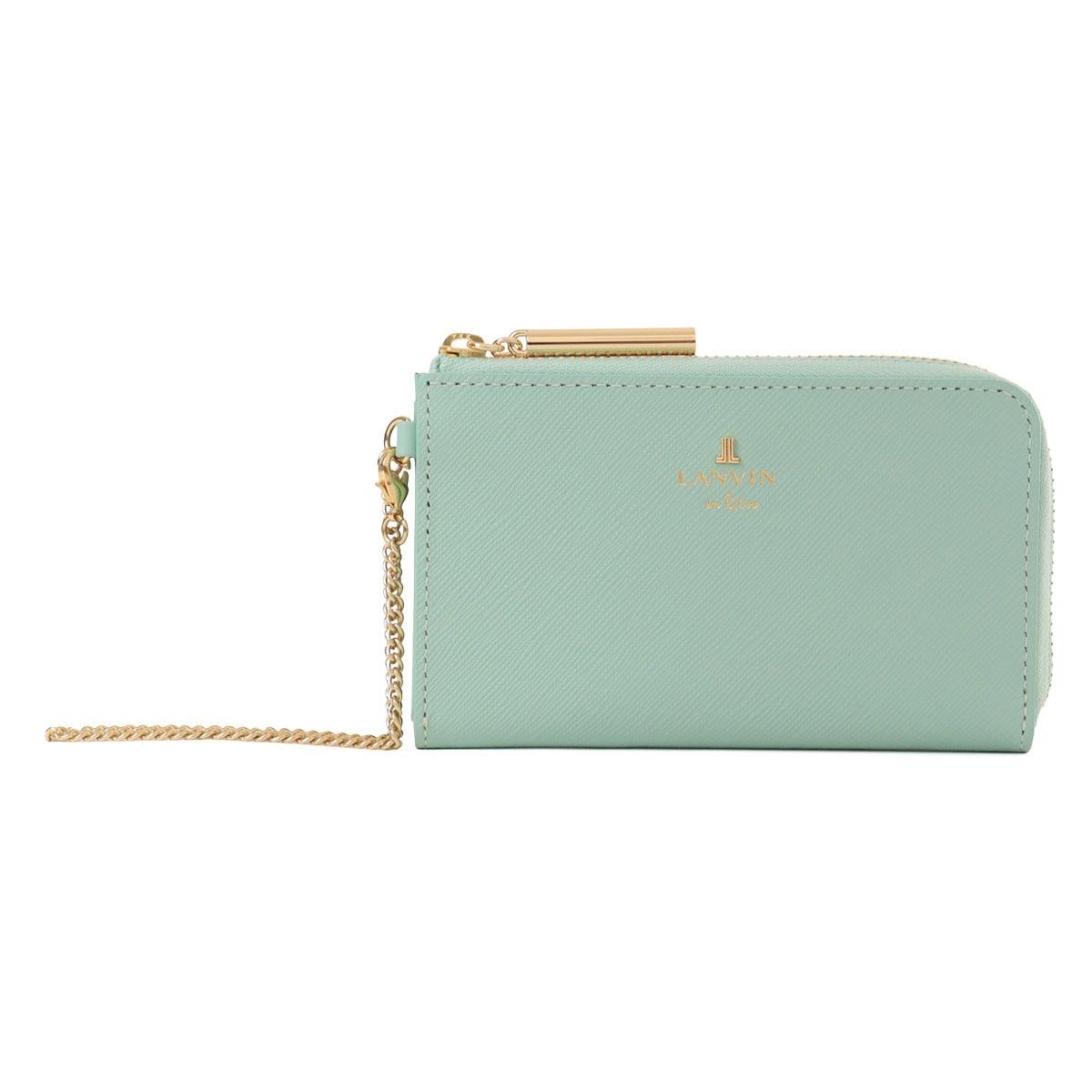 LANVIN en Bleu ランバンオンブルー フラグメントケース 484782 リュクサンブール ミント