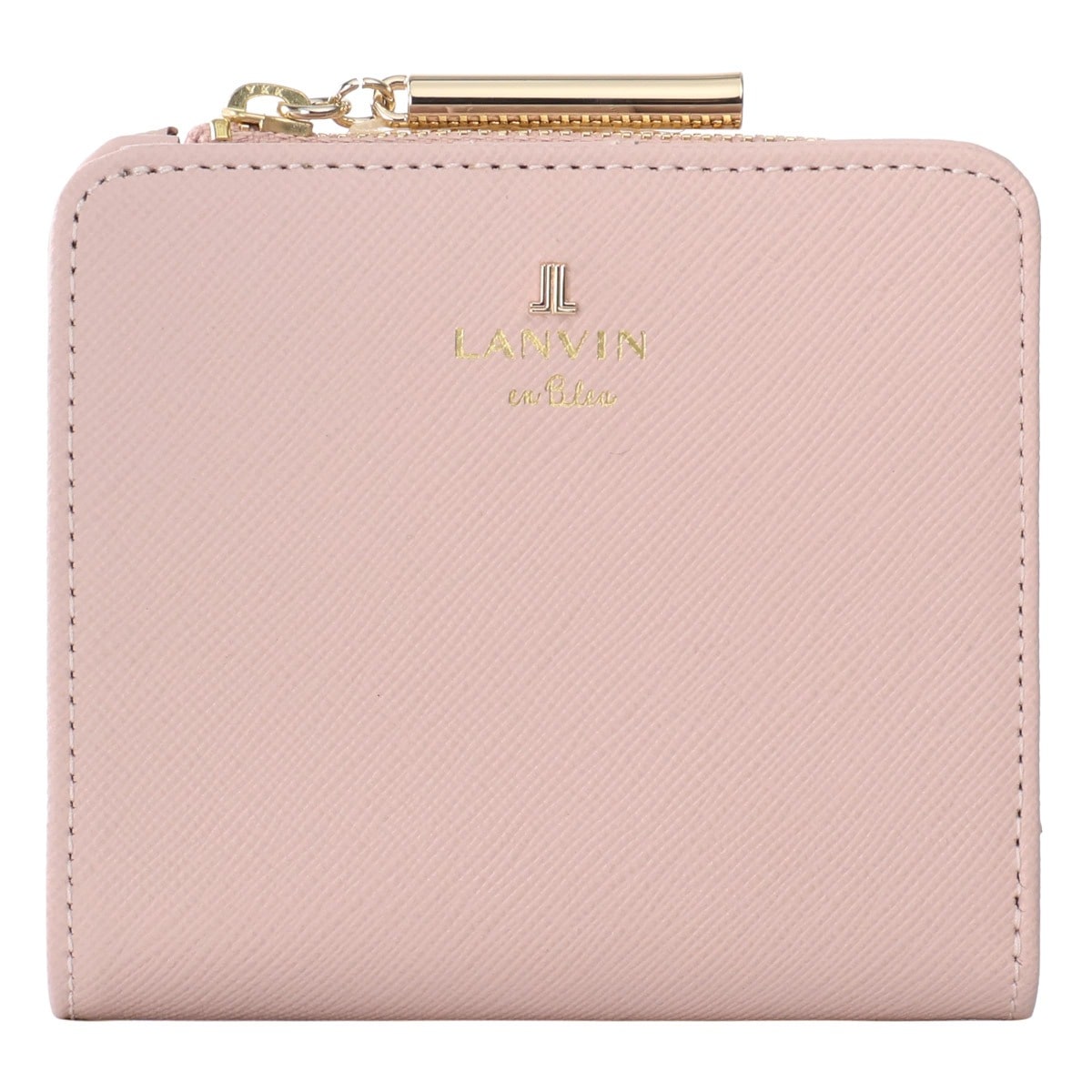 LANVIN en Bleu ランバンオンブルー 二つ折り財布 484785 リュクサンブール ペールピンク