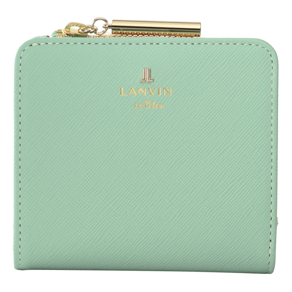 LANVIN en Bleu ランバンオンブルー 二つ折り財布 484785 リュクサンブール ミント