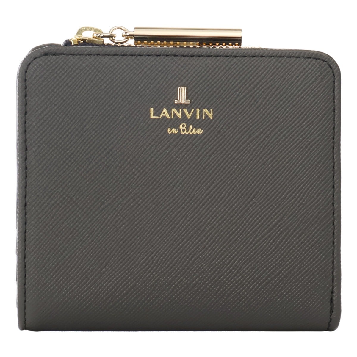LANVIN en Bleu ランバンオンブルー 二つ折り財布 484785 リュクサンブール ダークネイビー