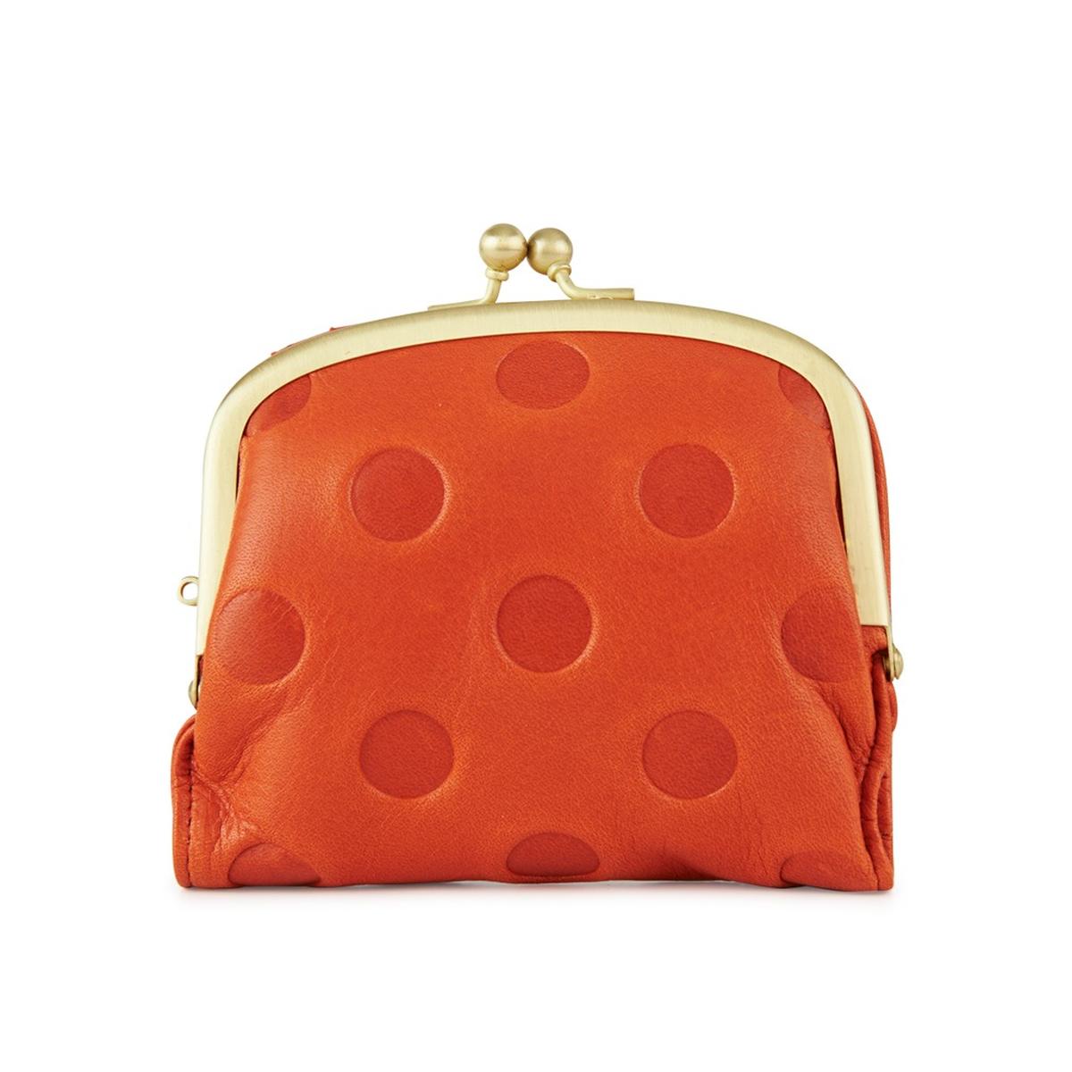 un signet アンシグネ 二つ折り財布 55212 オレンジ