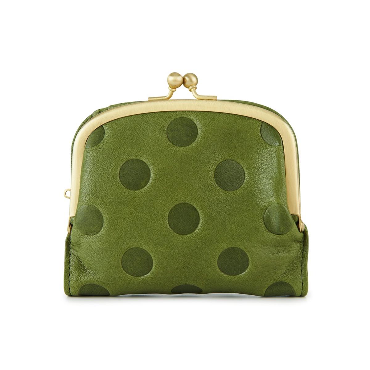 un signet アンシグネ 二つ折り財布 55212 グリーン