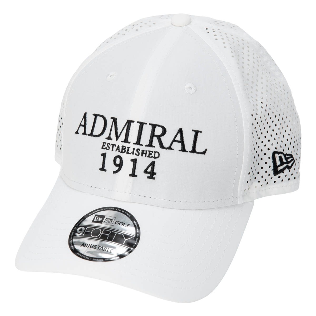 Admiral GOLF アドミラル ゴルフ NEW ERA ニューエラ キャップ ADMB6A11 ホワイト