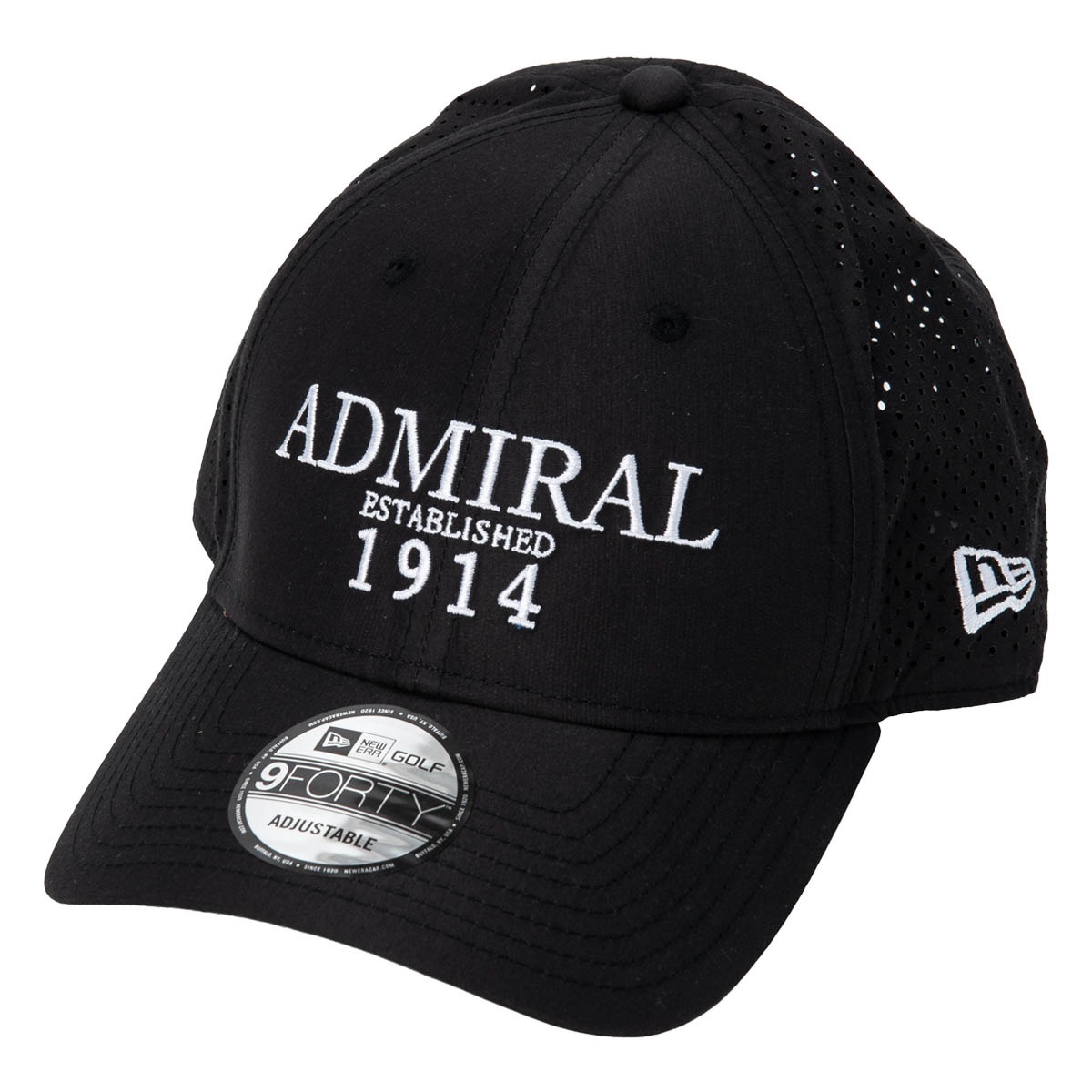 Admiral GOLF アドミラル ゴルフ NEW ERA ニューエラ キャップ ADMB6A11 ブラック