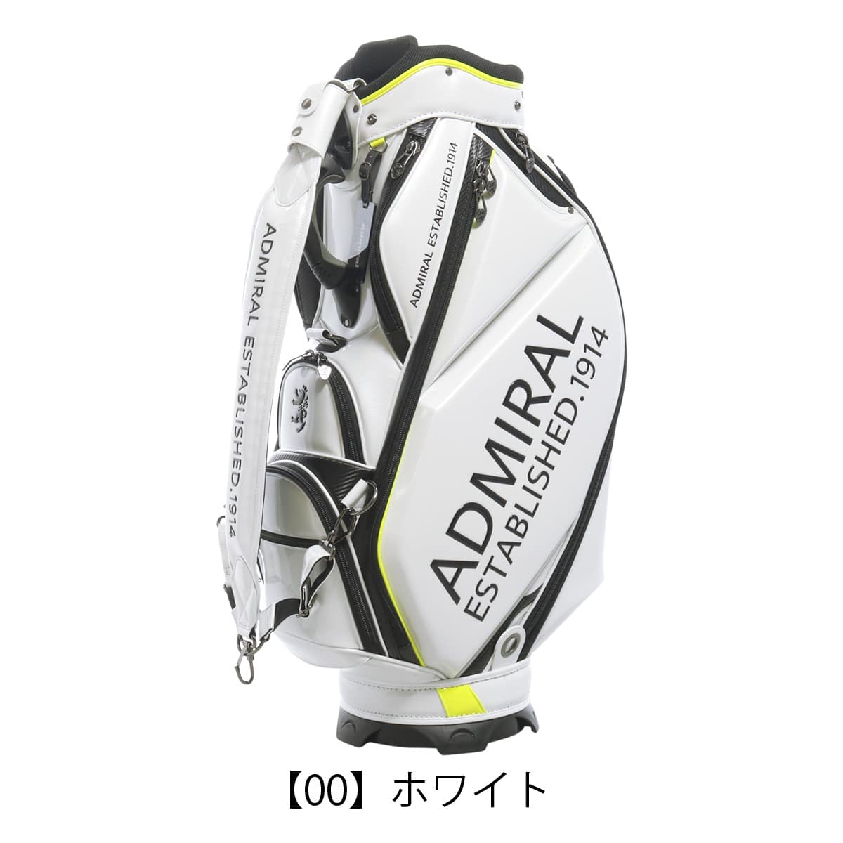 アドミラル ゴルフ キャディバッグ カート式 6分割 9型 46インチ対応 5.9kg メンズ ADMG3AC1 Admiral GOLF  カートキャディバッグ パフォーマンス