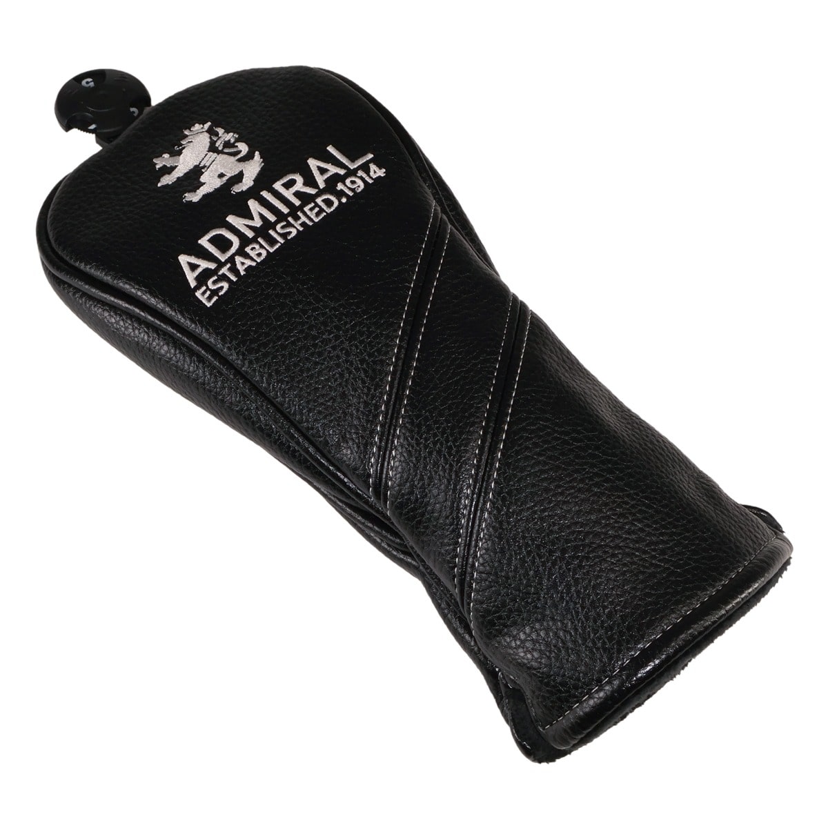 Admiral GOLF アドミラル ゴルフ ヘッドカバー ユーティリティカバー メンズ ADMG5AHC UT用 番手タグ付き ユーティリティーランパント ブラック