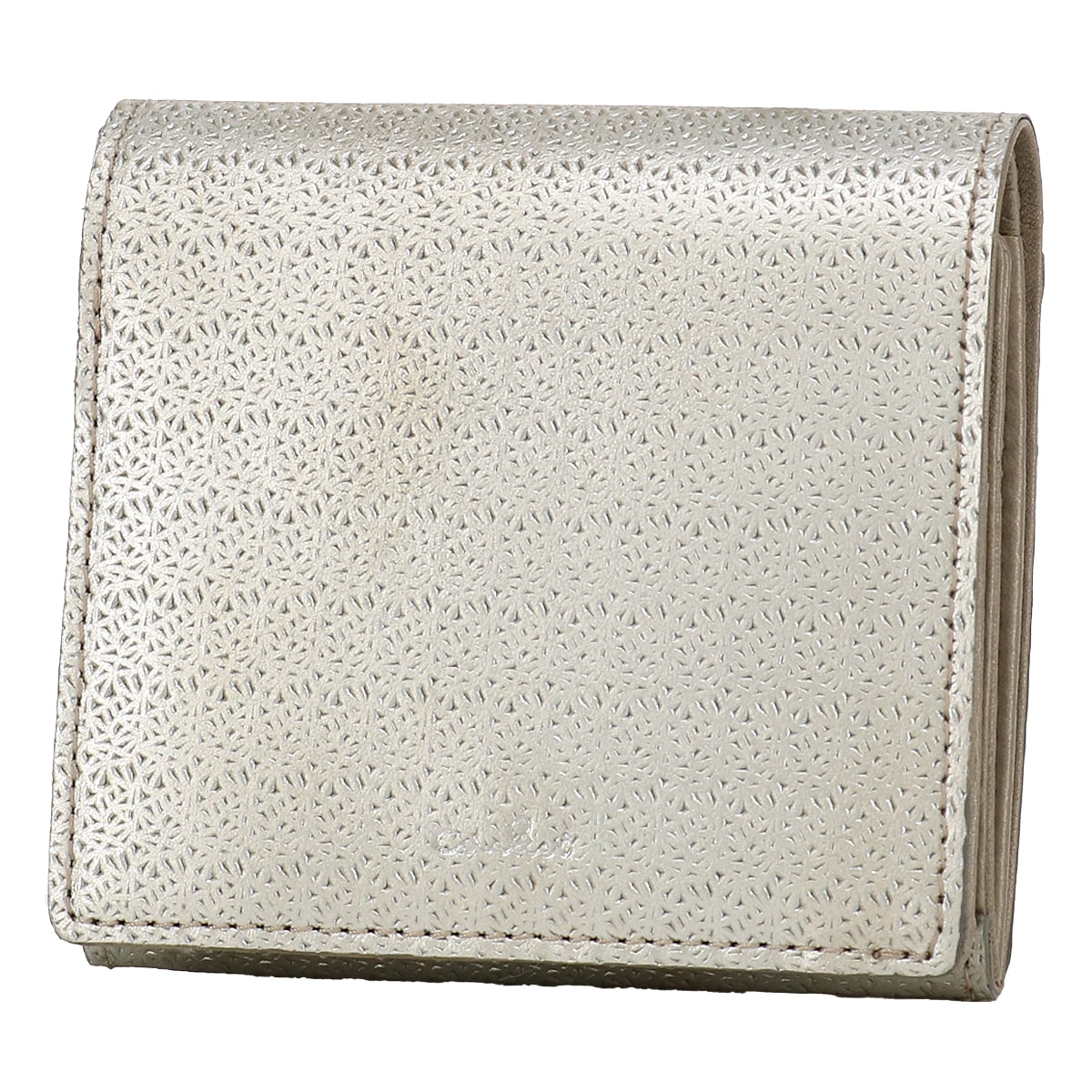 airlist エアリスト 二つ折り財布 24648 リリィ シルバー