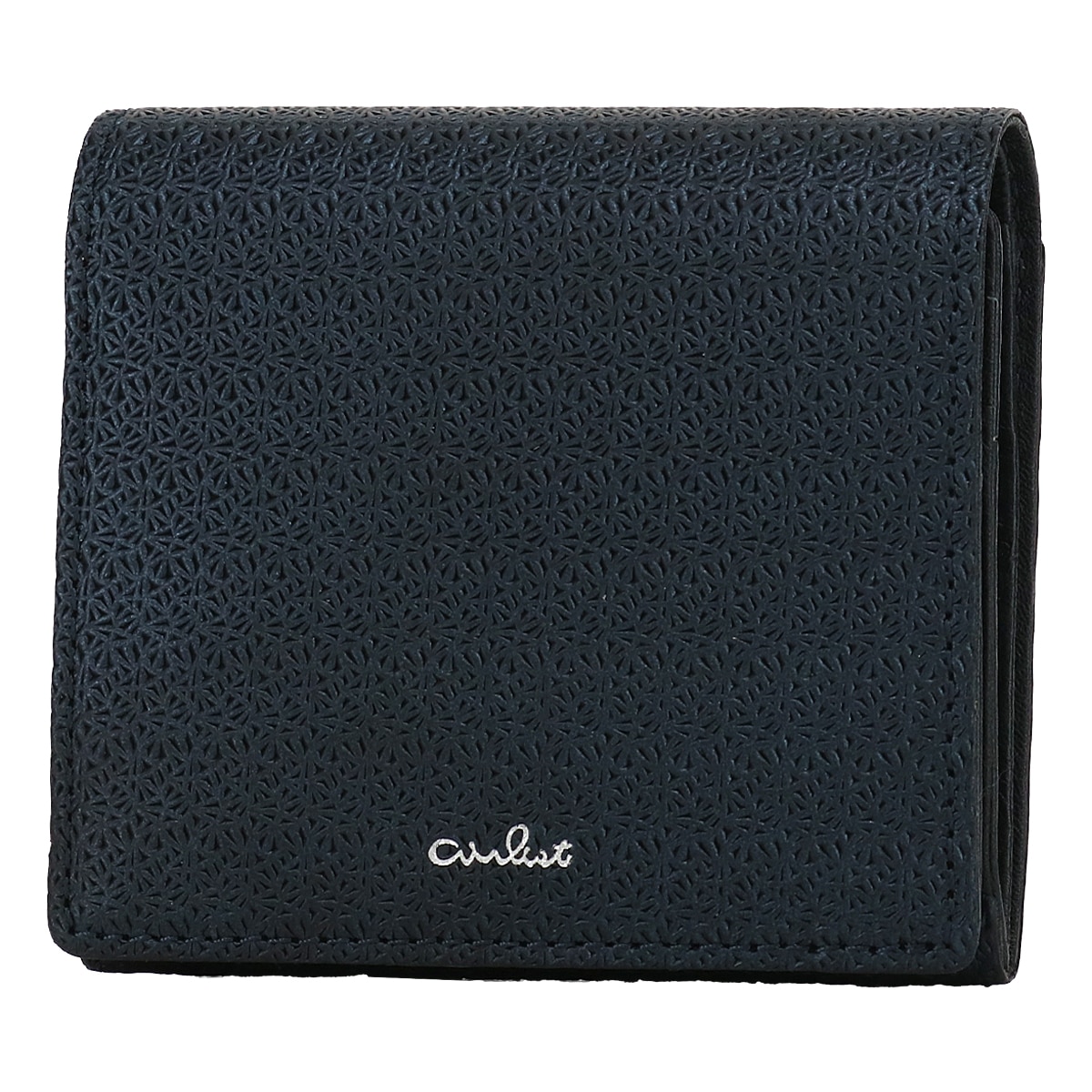 airlist エアリスト 二つ折り財布 24648 リリィ ネイビー