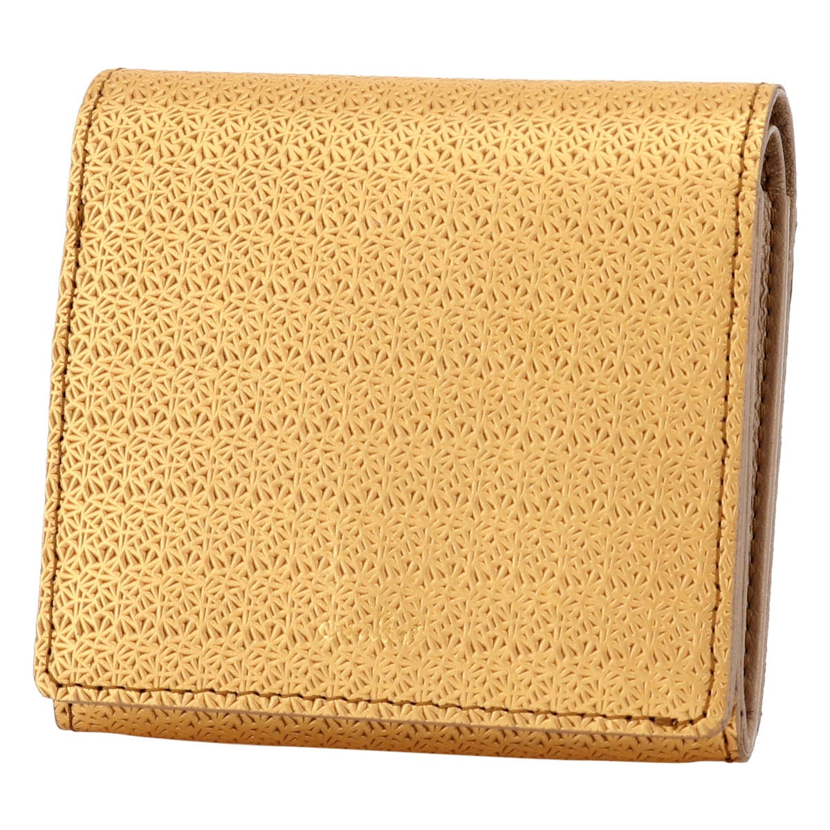 airlist エアリスト 二つ折り財布 24648 リリィ ゴールド