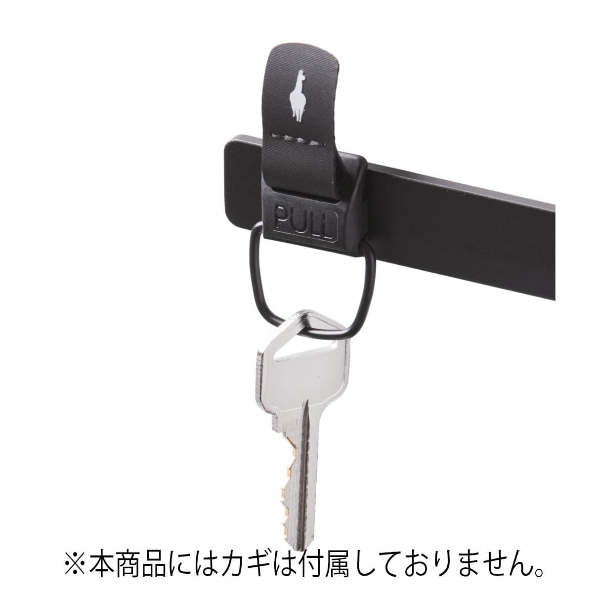 ALPAKA アルパカ キーチェーン 4166 BLACK