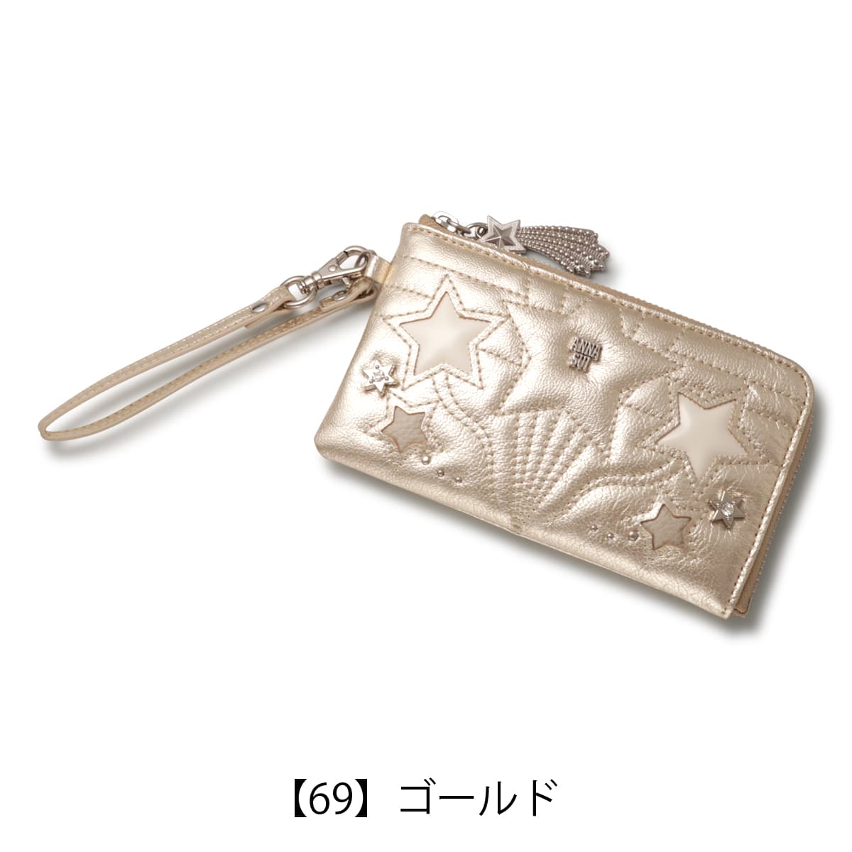 ANNA SUI アナスイ パスケース 定期入れ レディース 本革 ルシィ