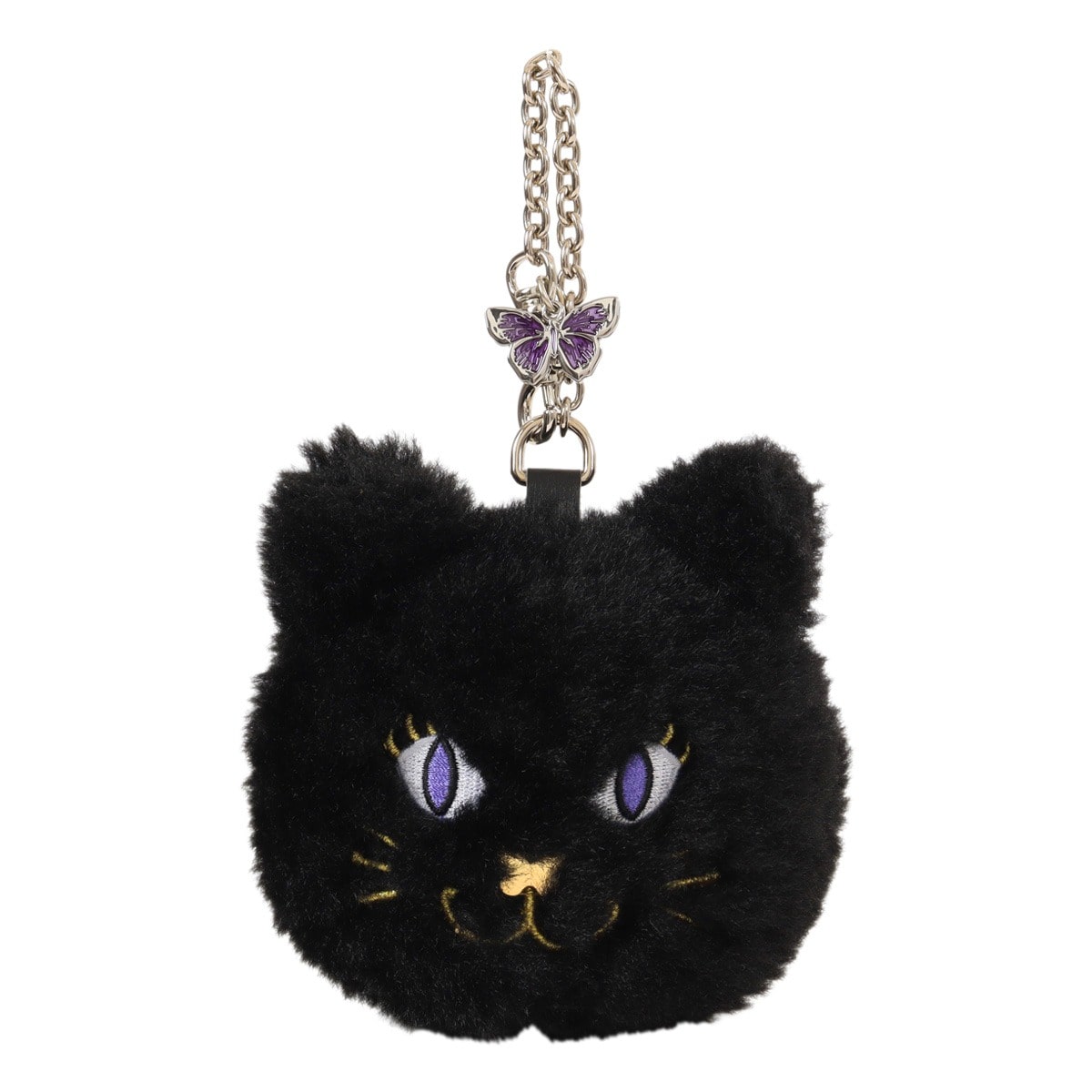 ANNA SUI アナスイ バッグチャーム 猫 318164 ロッキンチャーム ブラック