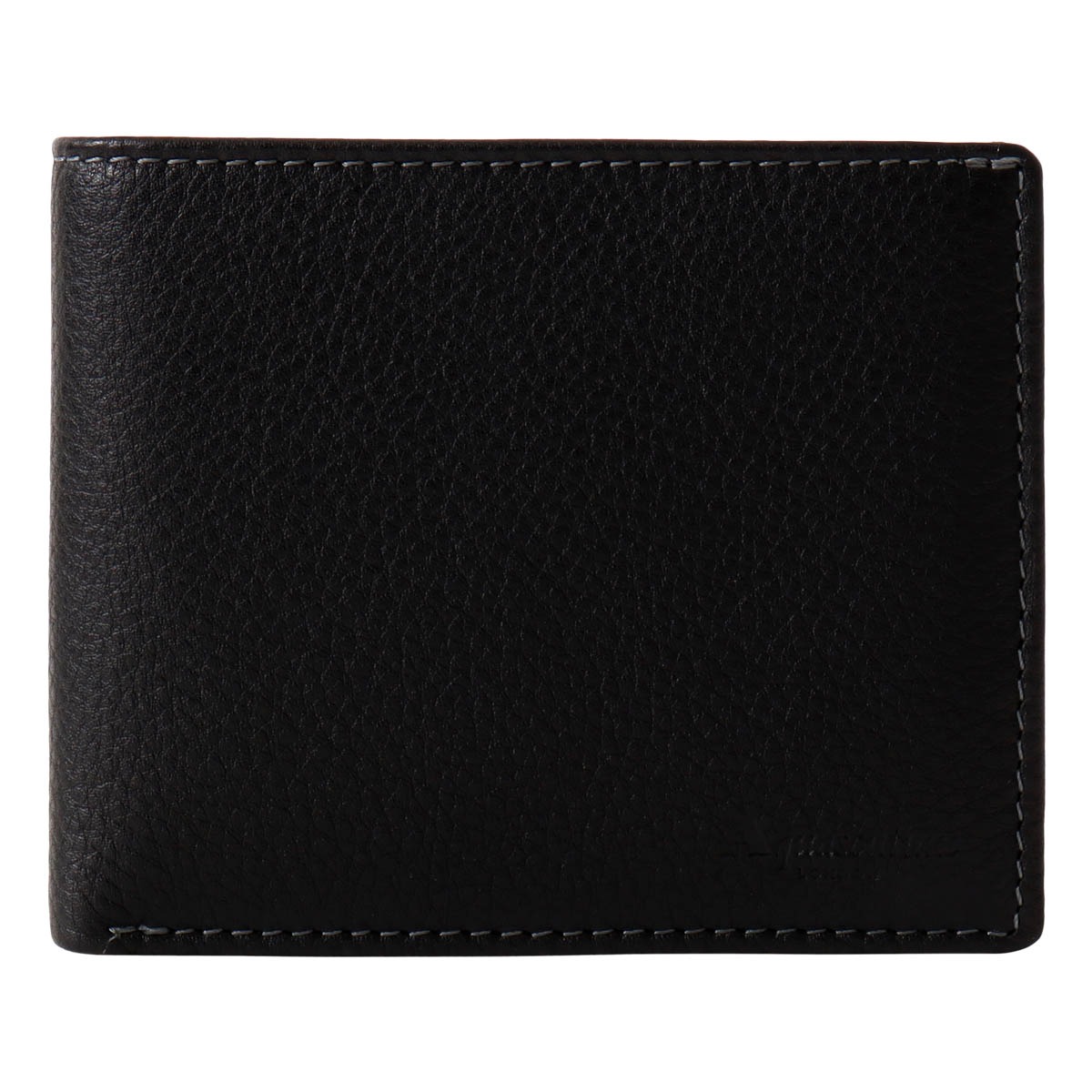 Aquascutum アクアスキュータム 二つ折り財布 小銭入れ付 メンズ 本革 ブランド エプソン AQW-00321 牛革 レザー ビジネス カジュアル ギフト プレゼント ブラック