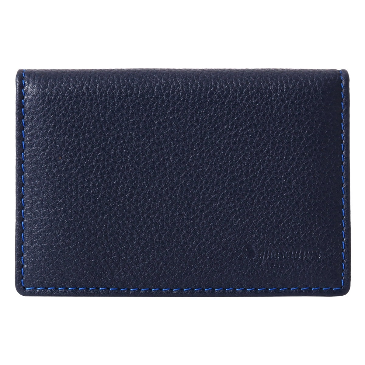 Aquascutum アクアスキュータム パスケース 名刺入れ メンズ 本革 ブランド エプソン AQW-00361 牛革 レザー カードケース ICケース ビジネス カジュアル ギフト プレゼント ネイビー