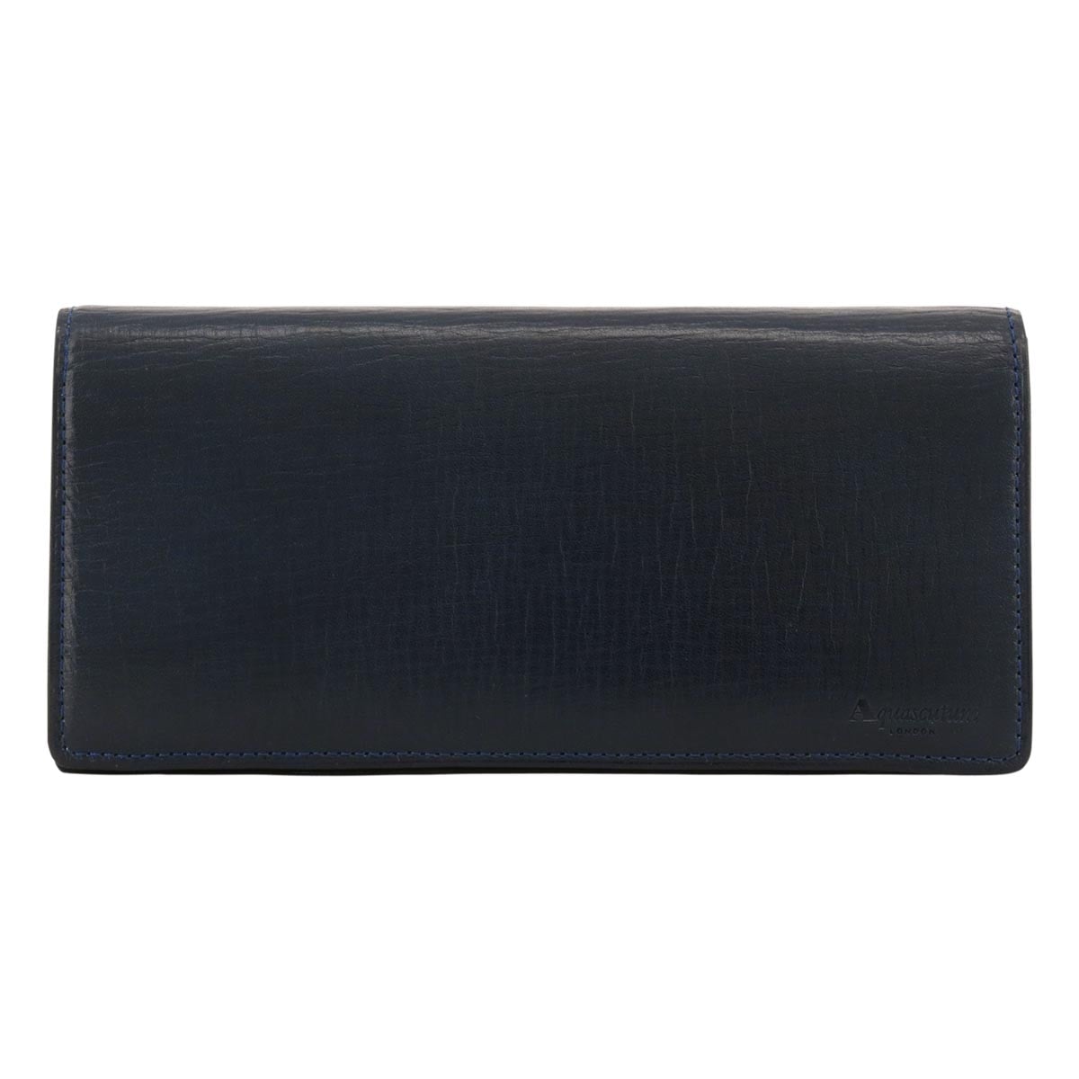 Aquascutum アクアスキュータム 長財布 AQW-12170122 アルチザン ネイビー