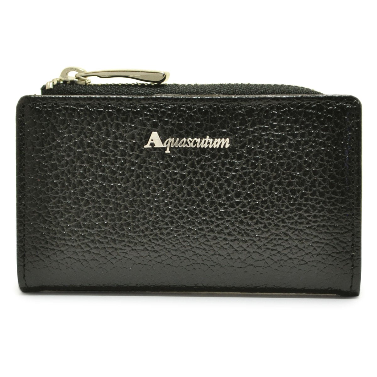 アクアスキュータム キーケース メンズ ケンブリッジ 4100121 Aquascutum｜本革 レザー L字ファスナー