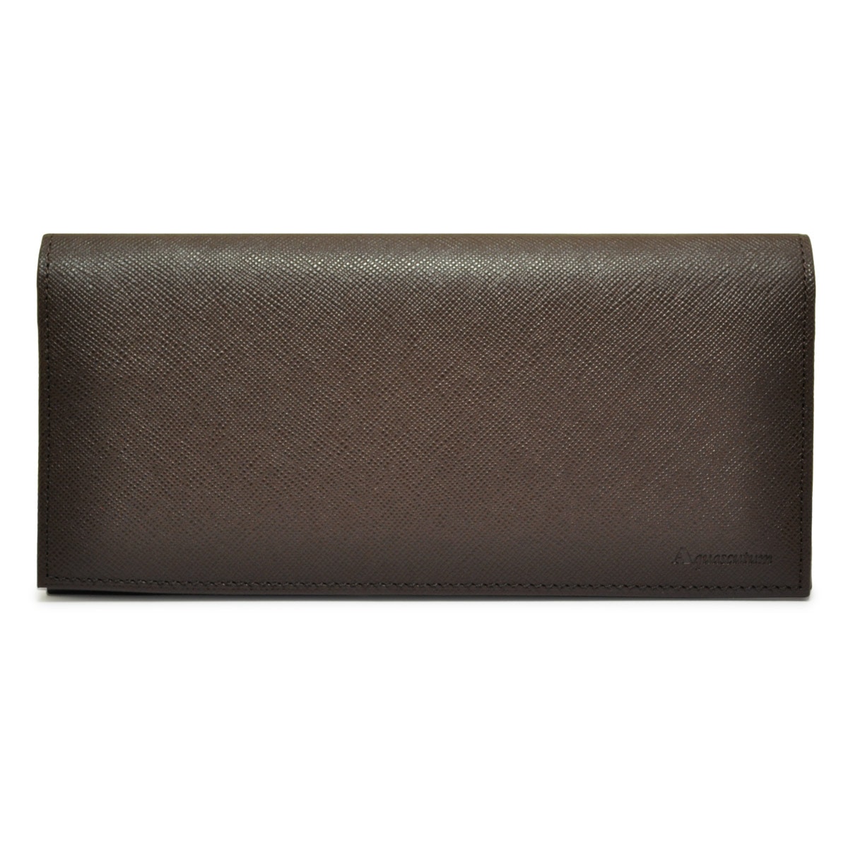 Aquascutum アクアスキュータム 長財布 バーミンガム 516010 チョコ