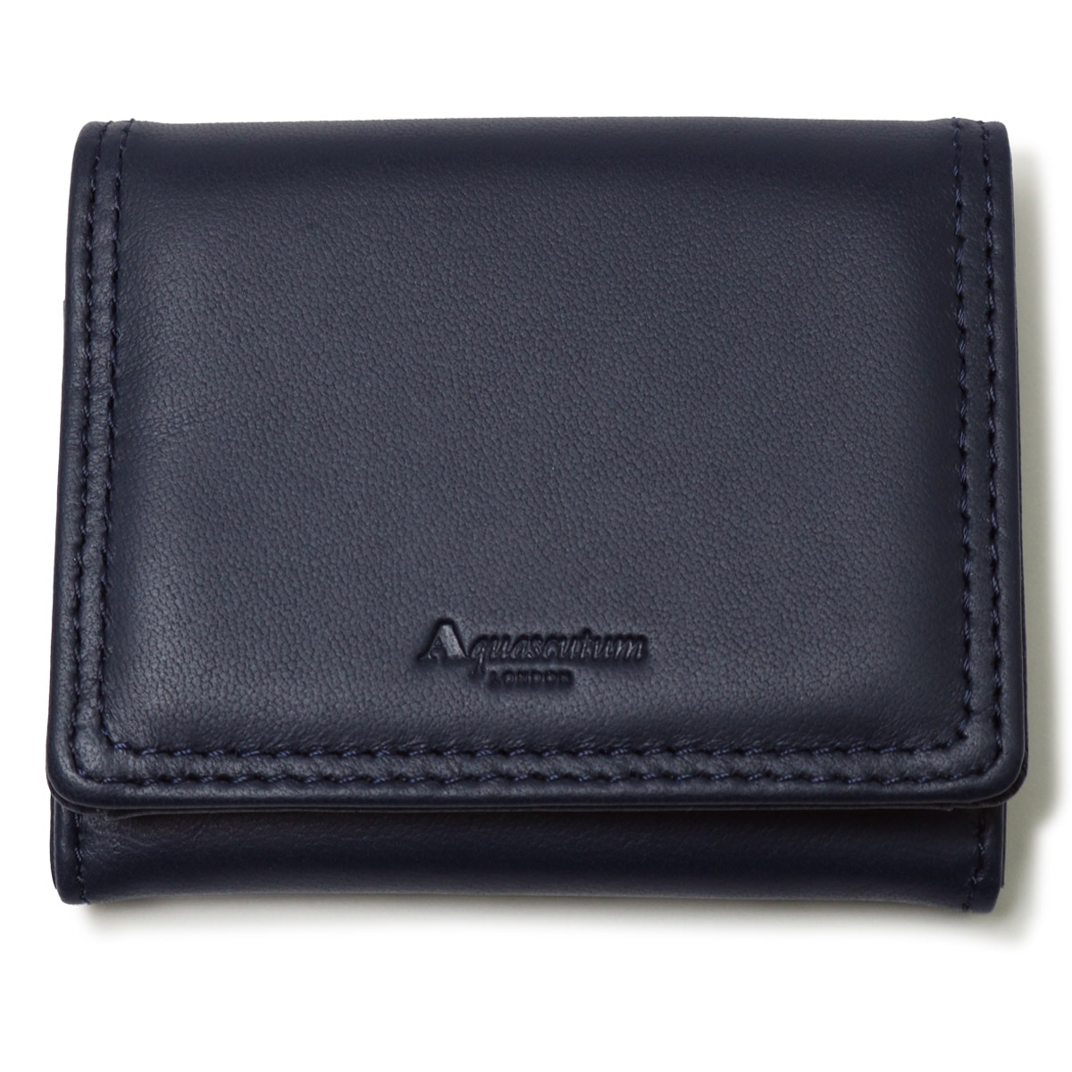 Aquascutum アクアスキュータム コインケース サットン AQWC-001 ネイビー