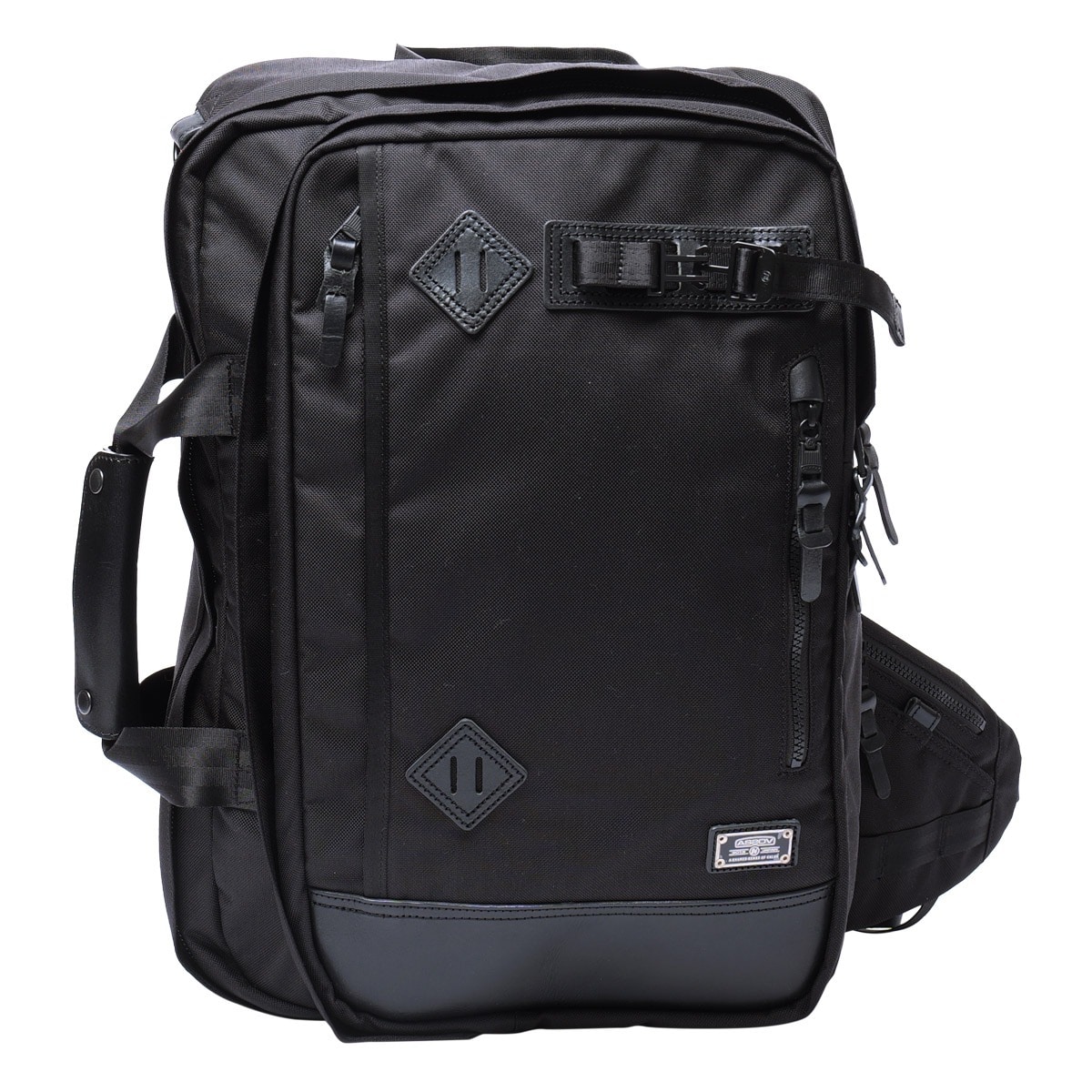 AS2OV アッソブ リュック バックパック 3WAY メンズ レディース 061300 EXCLUSIVE BALLISTIC NYLON A4 ビジネスバッグ 大容量 BLACK