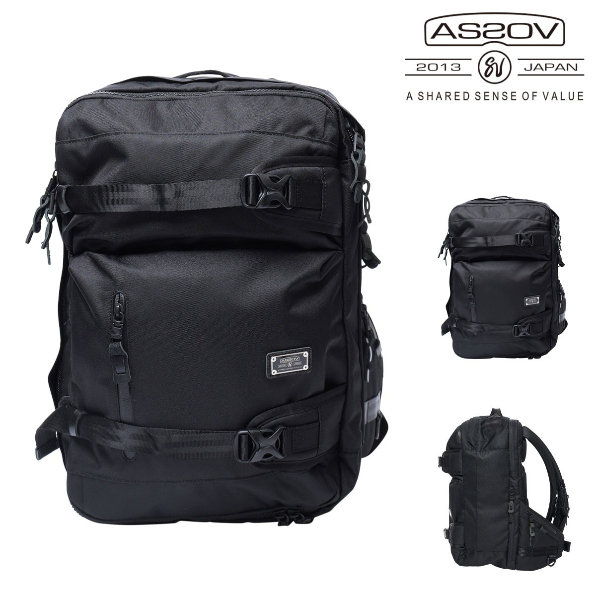 現行品 AS2OV (アッソブ) 3WAY バックパック 061405 楽天市場】アッソブ リュック 3WAY バッグ AS2OV バックパック