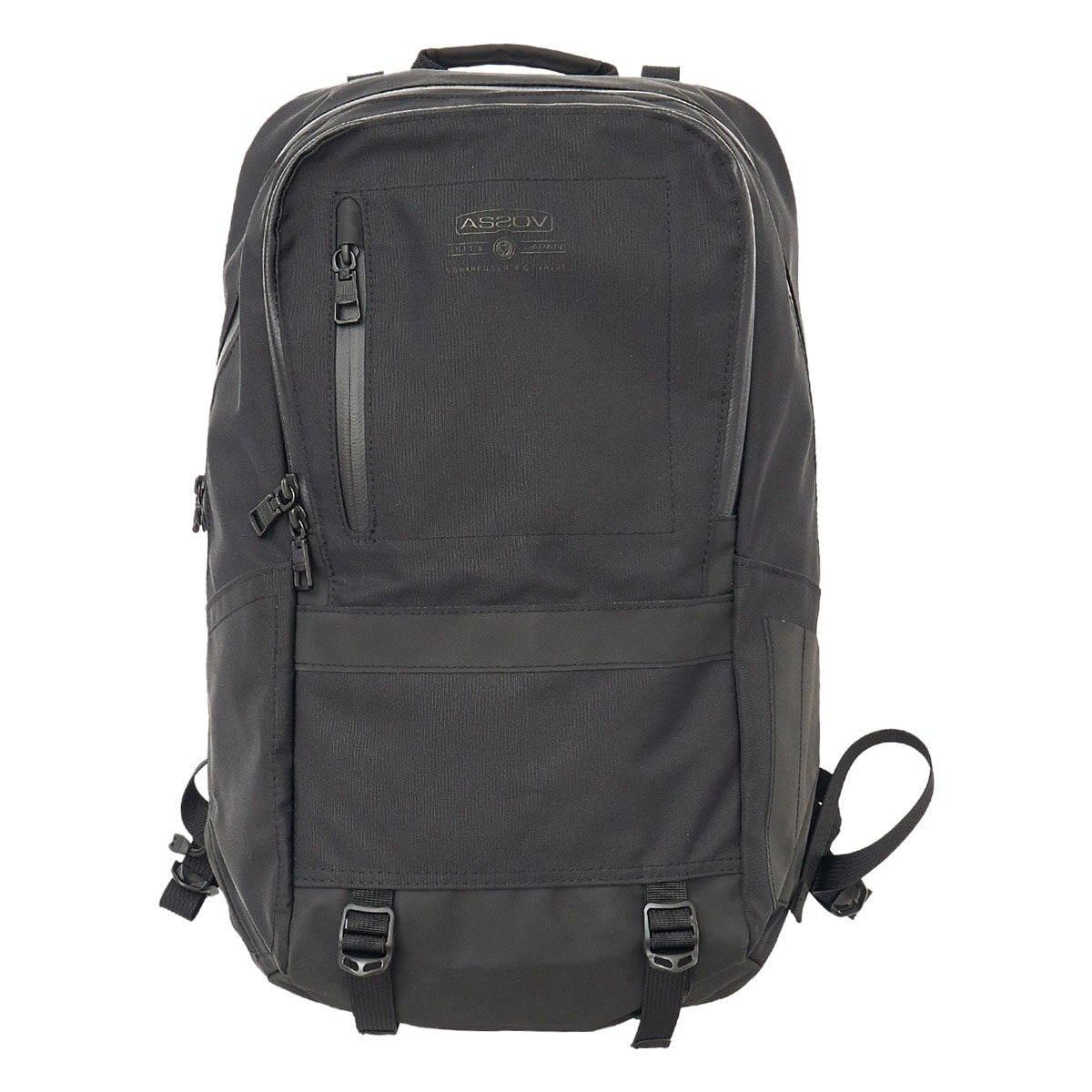AS2OV アッソブ リュック バックパック ビジネスリュック メンズ レディース 141600 WATER PROOF CORDURA 305D リュックサック 防水 A4 軽量 大容量 BLACK