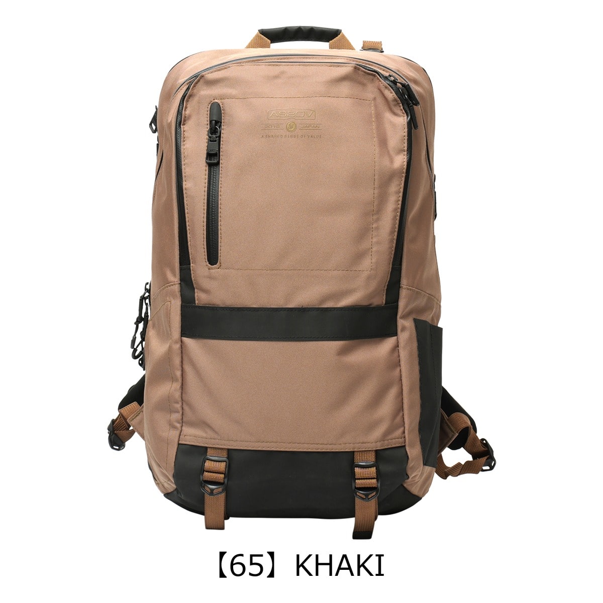 AS2OV アッソブ リュック バックパック ビジネスリュック メンズ レディース 141600 WATER PROOF CORDURA 305D リュックサック 防水 A4 軽量 大容量 BLACK 【10】BLACK -