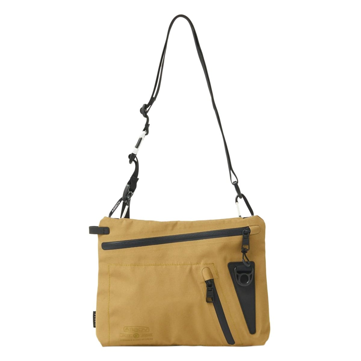 AS2OV アッソブ サコッシュ メンズ レディース 141603 WATER PROOF CORDURA 305D ショルダーバッグ 斜めがけ 防水 軽量 KHAKI