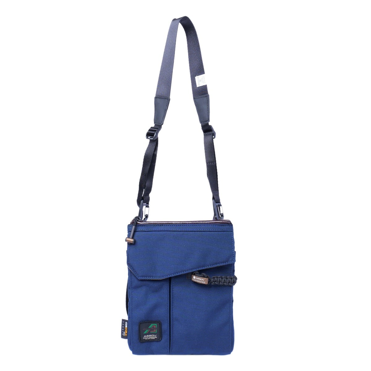 AS2OV アッソブ サコッシュ メンズ レディース 152319 STANDARD 斜め掛け ショルダーバッグ 防水 撥水 大容量 NAVY