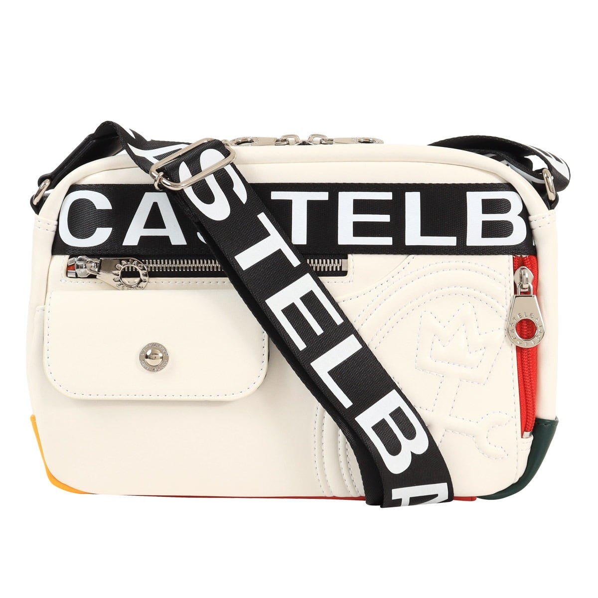 CASTELBAJAC カステルバジャック ショルダーバッグ 横型 カジュアル 軽量 メンズ 026132 ダルトン ホワイト