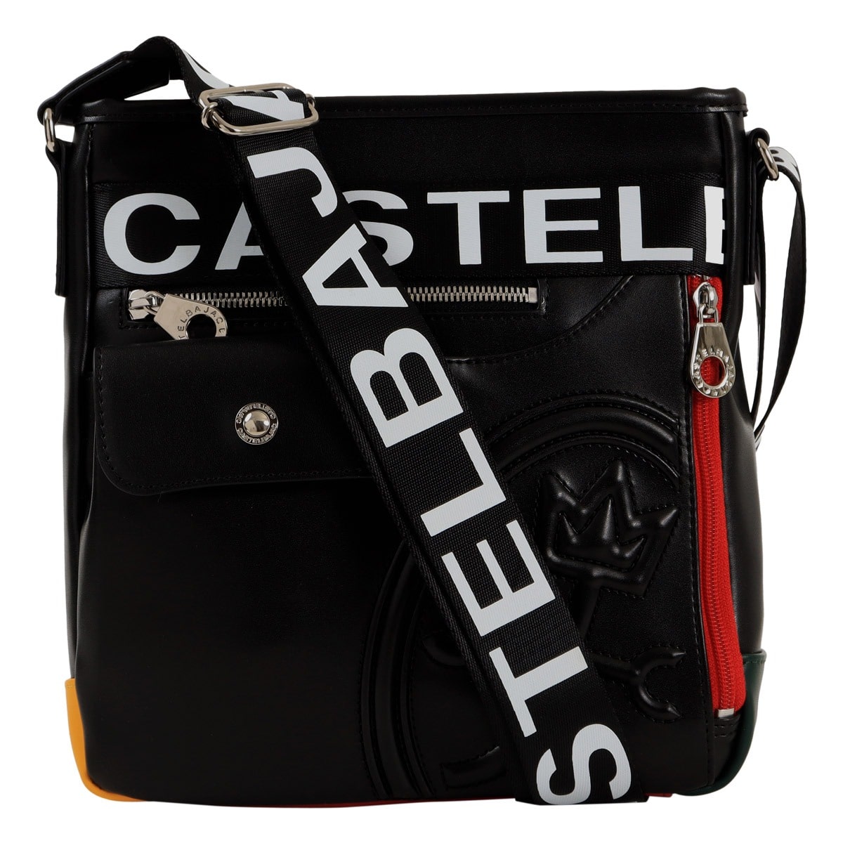 CASTELBAJAC カステルバジャック ショルダーバッグ 縦型 カジュアル 軽量 メンズ 026133 ダルトン  ブラック