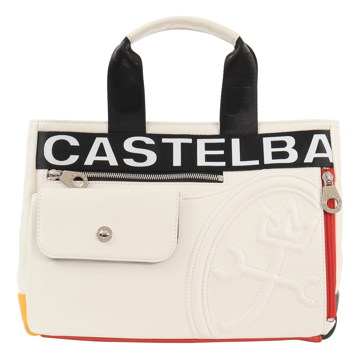 CASTELBAJAC カステルバジャック トートバッグ ドライビングトート ミニトート ハンドバッグ メンズ 026531 ダルトン 横型 カジュアル ホワイト