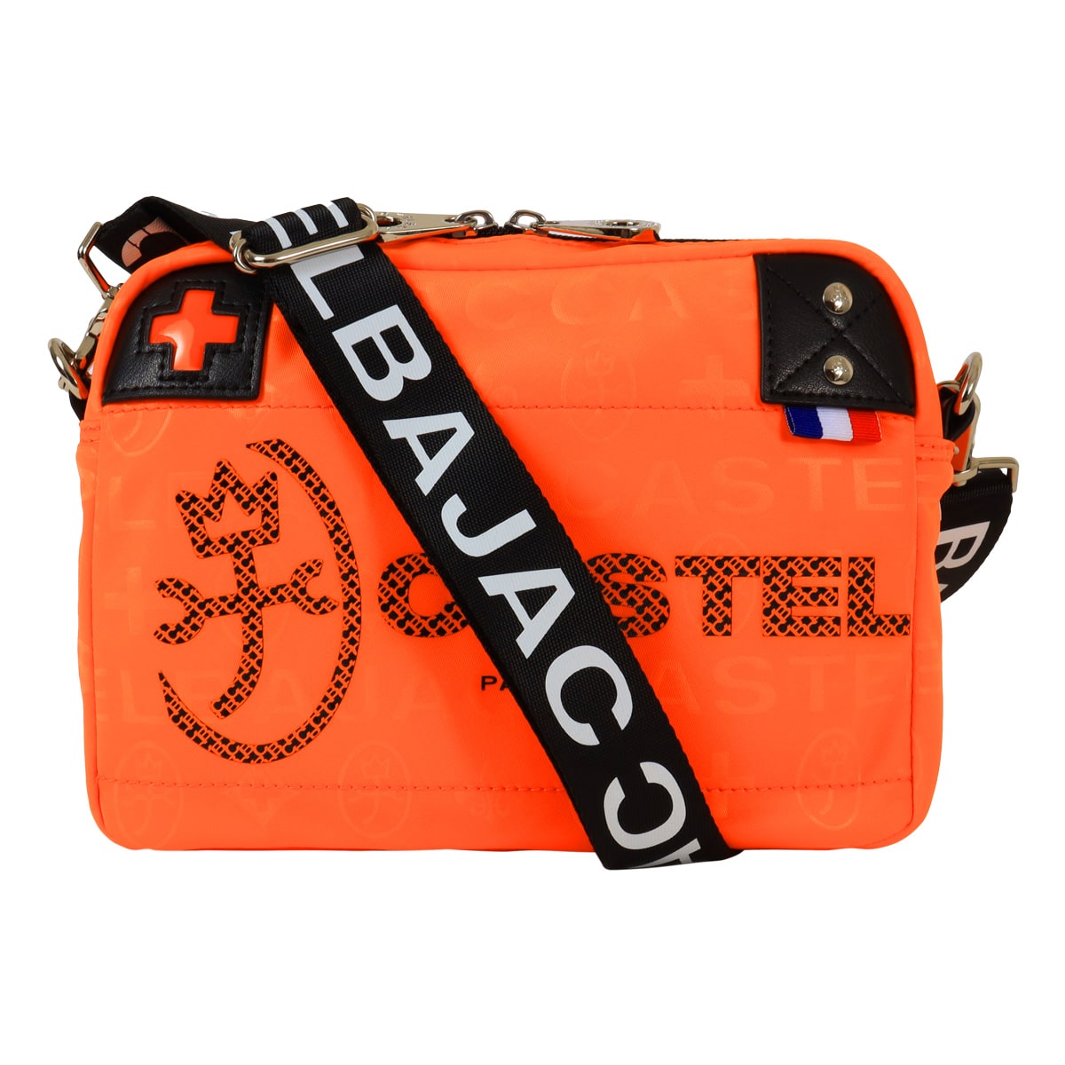 CASTELBAJAC カステルバジャック ショルダーバッグ 横型 ミニショルダー カジュアル メンズ 031121 パセ 軽量 オレンジ