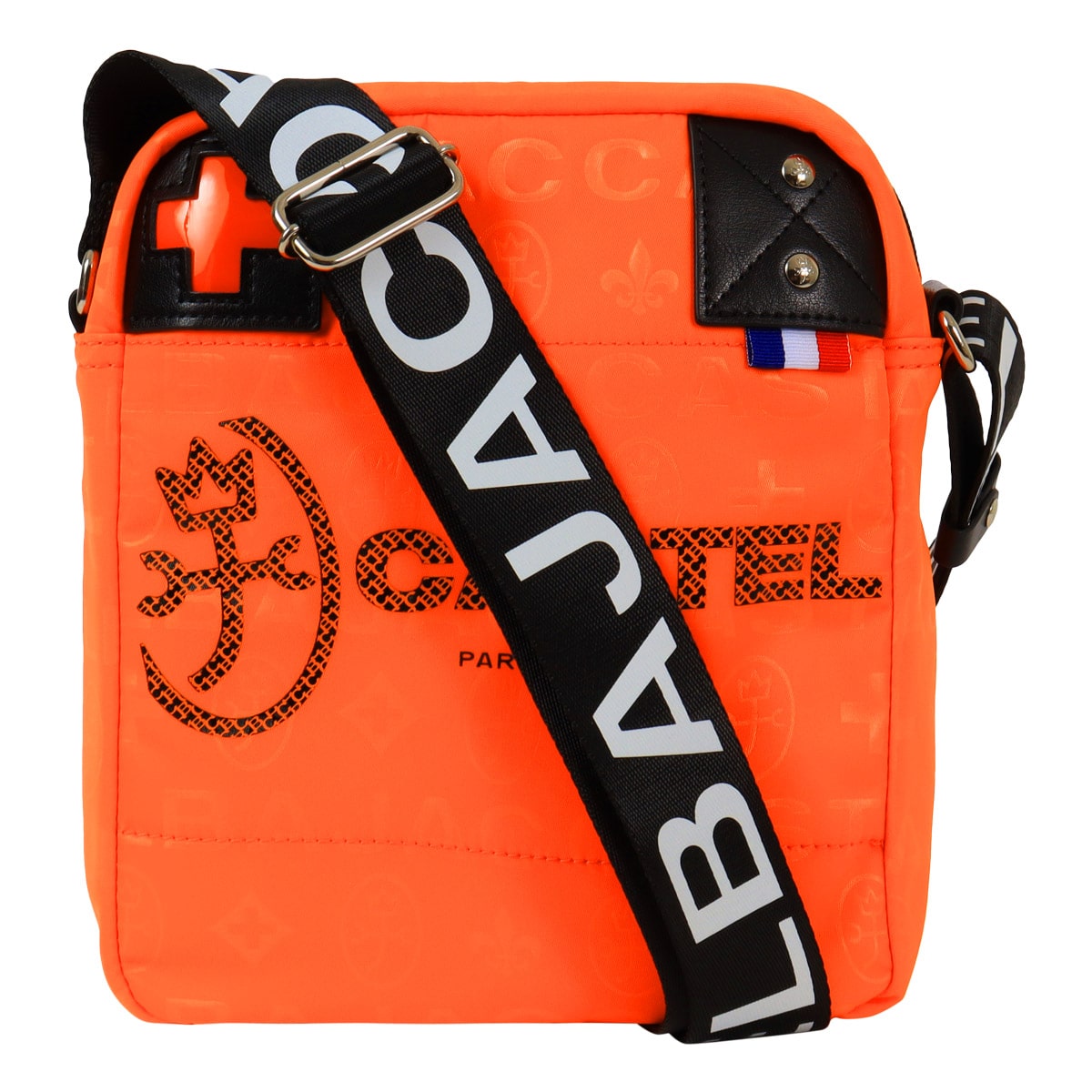 CASTELBAJAC カステルバジャック ショルダーバッグ 縦型 ミニショルダー カジュアル メンズ 031122 パセ 軽量 オレンジ