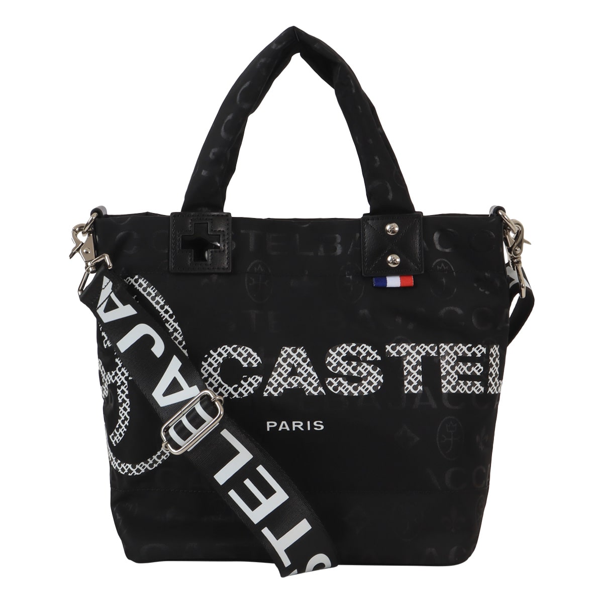 CASTELBAJAC カステルバジャック トートバッグ ショルダーバッグ 2way ハンドバッグ ミニトート 031523 パセ カジュアル 軽量 ブラック