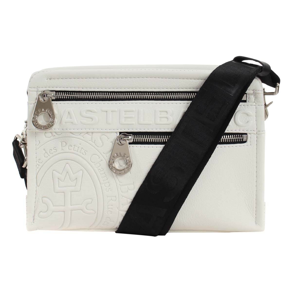 CASTELBAJAC カステルバジャック ショルダーバッグ メッセンジャーバッグ ダナン bajac-045113 ホワイト