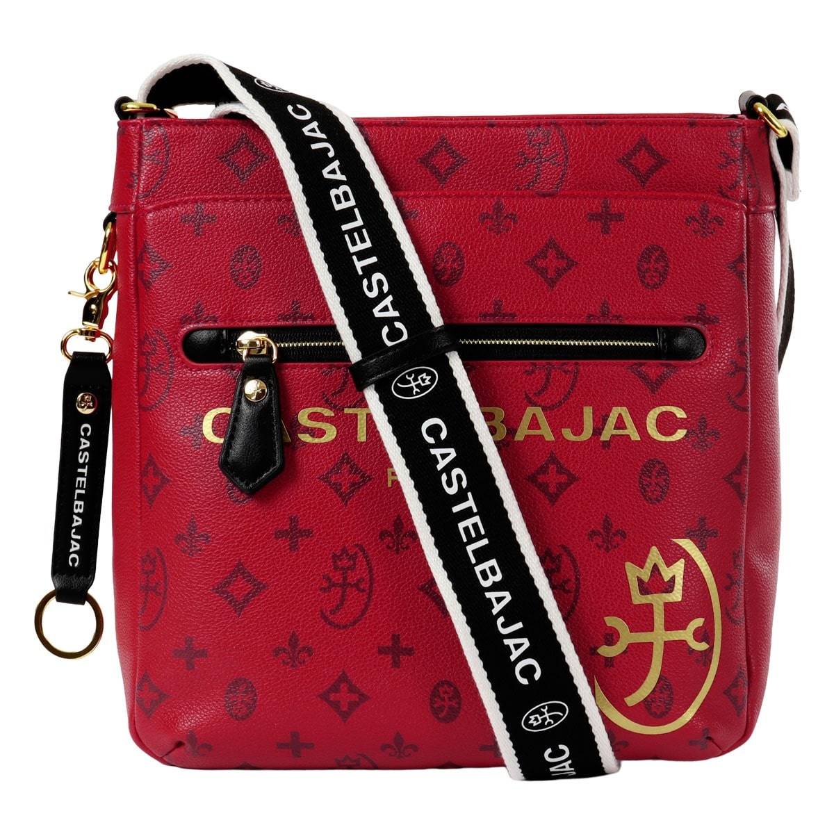 CASTELBAJAC カステルバジャック ショルダーバッグ メッセンジャーバッグ サシャ bajac-048123 レッド