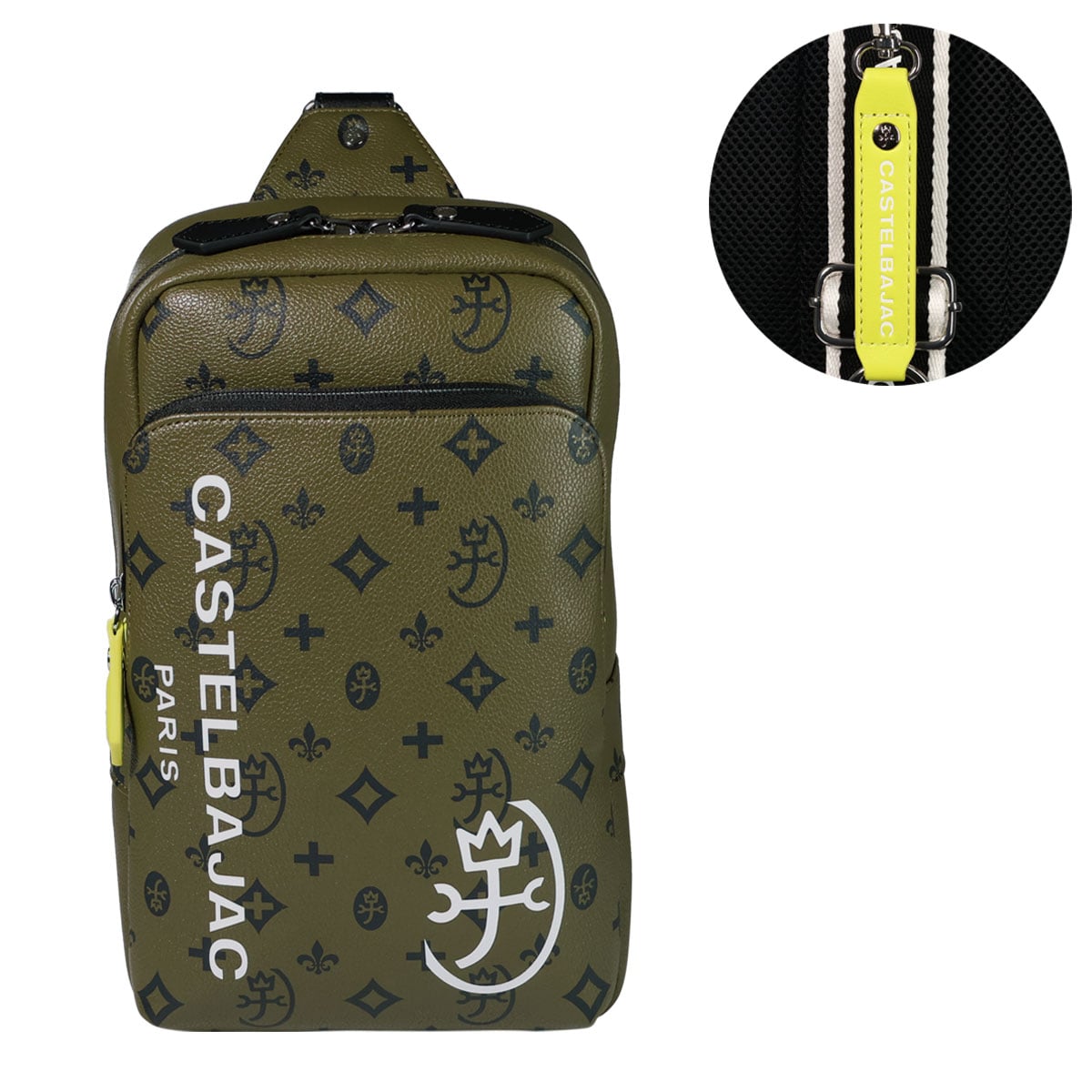 CASTELBAJAC カステルバジャック ボディバッグ ウエストポーチ サシャ bajac-048921 カーキ