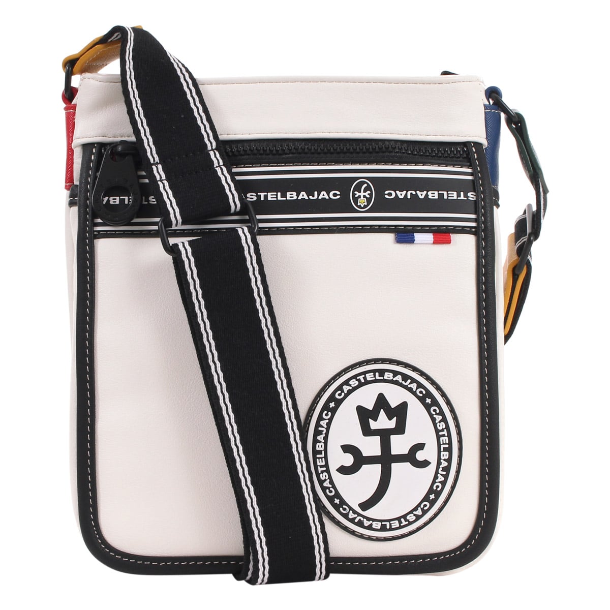 CASTELBAJAC カステルバジャック ショルダーバッグ メンズ ルックス 049101 ミニショルダーバッグ ホワイト