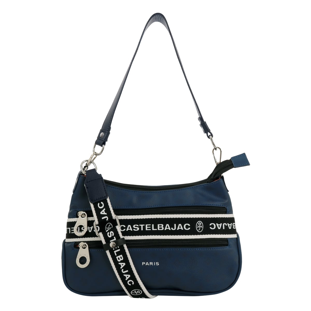 CASTELBAJAC カステルバジャック ショルダーバッグ トートバッグ ハンドバッグ 2way 051111 ビアン 横型 カジュアル 旅行 ネイビー