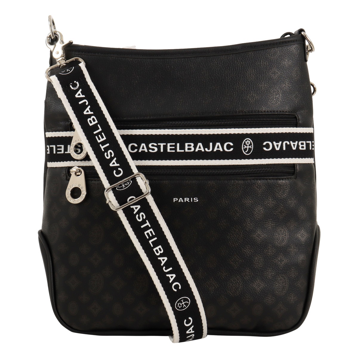 CASTELBAJAC カステルバジャック ショルダーバッグ 縦型 肩掛け メンズ 051112 ビアン カジュアル 旅行 トラベル ブラック