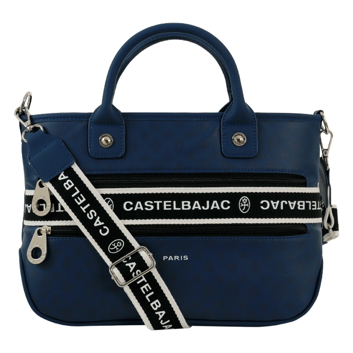CASTELBAJAC カステルバジャック トートバッグ ショルダーバッグ ミニトート ハンドバッグ 2way メンズ 051511 ビアン カジュアル 旅行 トラベル ネイビー