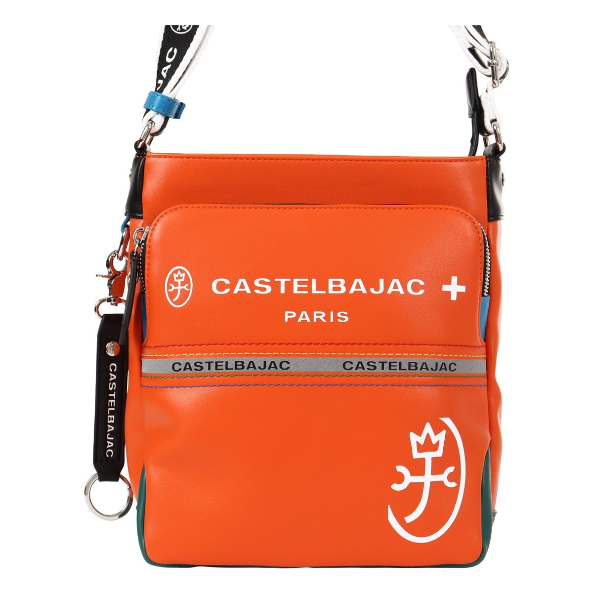 CASTELBAJAC カステルバジャック ショルダーバッグ 052111 シャァル オレンジ