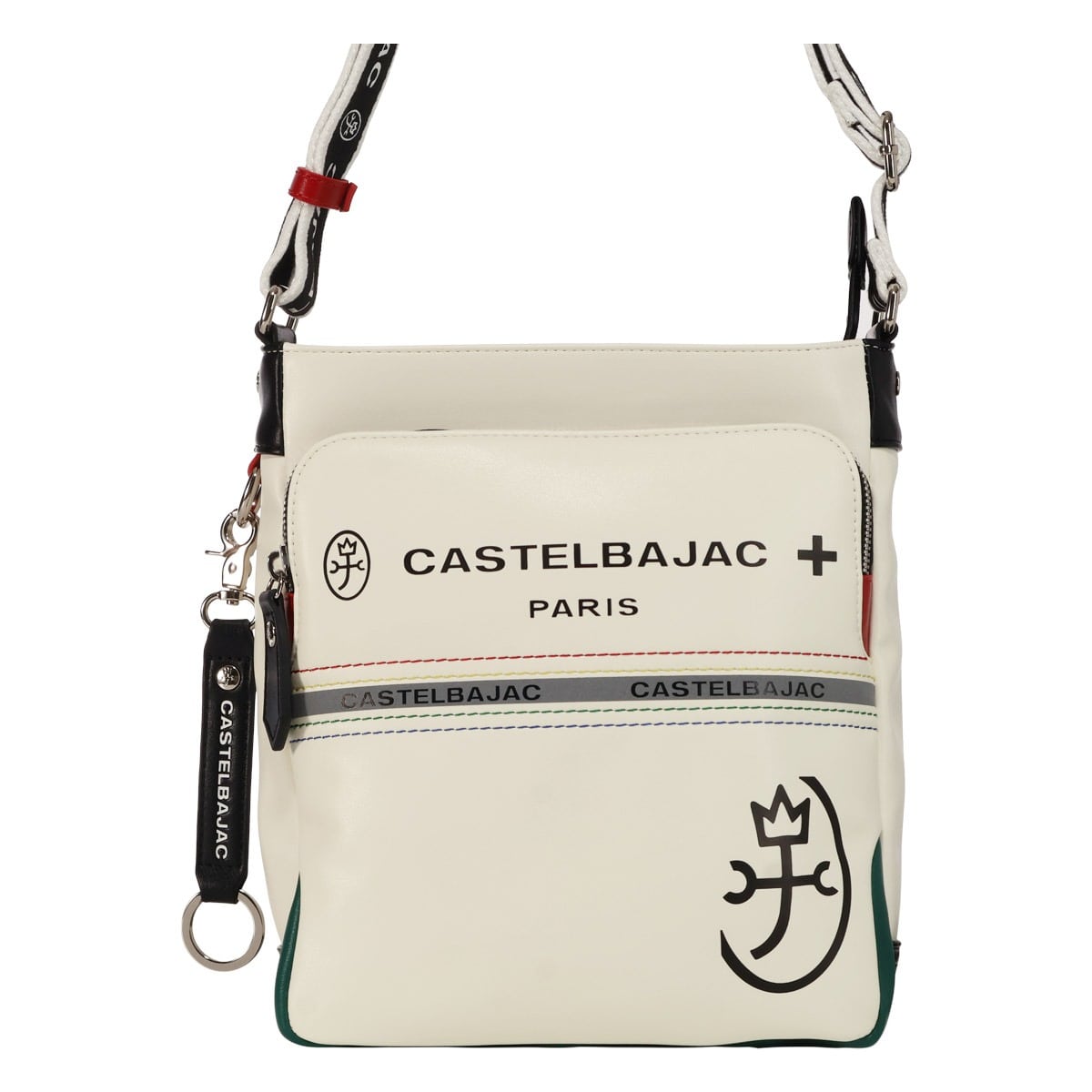 CASTELBAJAC カステルバジャック ショルダーバッグ 052111 シャァル ホワイト