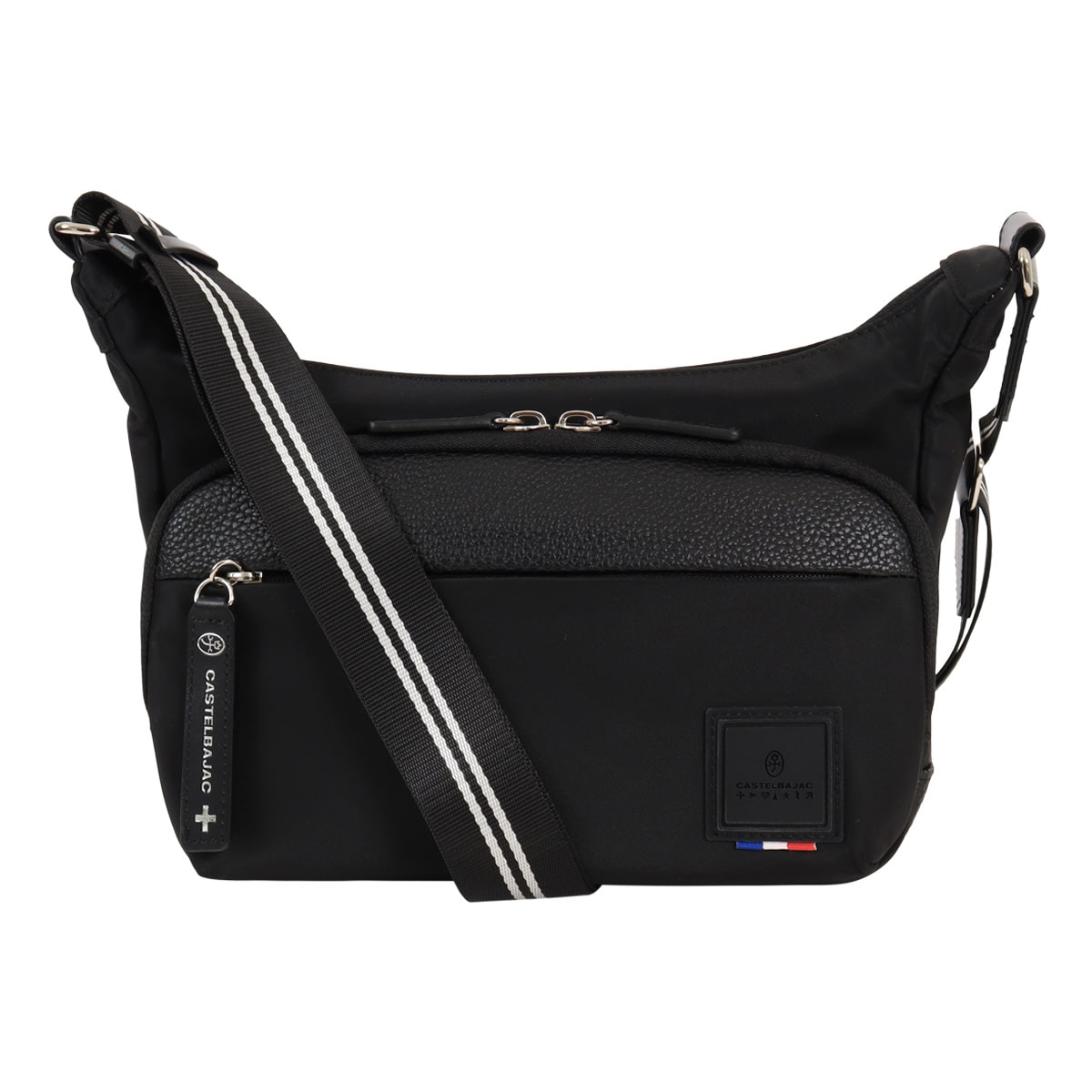 CASTELBAJAC カステルバジャック ショルダーバッグ ミニショルダー カジュアル 横型 メンズ 055161 コロIV 収納 ブラック