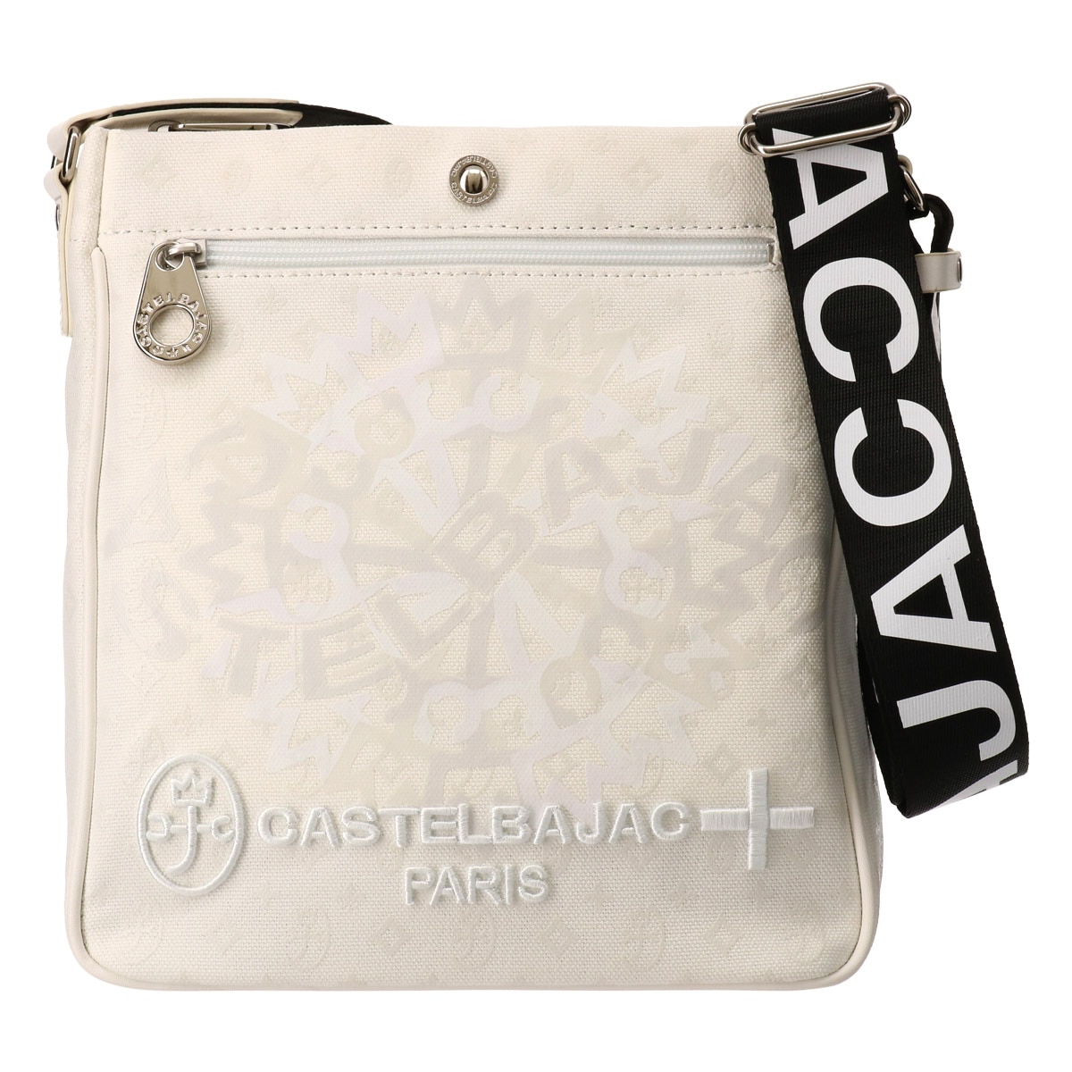 CASTELBAJAC カステルバジャック ショルダーバッグ B5 メンズ インサイト 057133  ホワイト