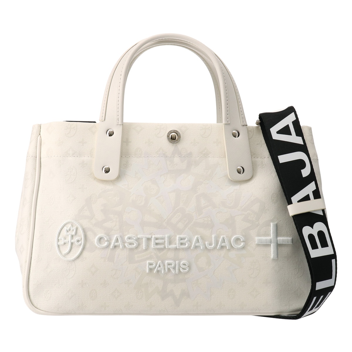 CASTELBAJAC カステルバジャック トートバッグ ドライビングトート B5 メンズ インサイト 057531 ホワイト