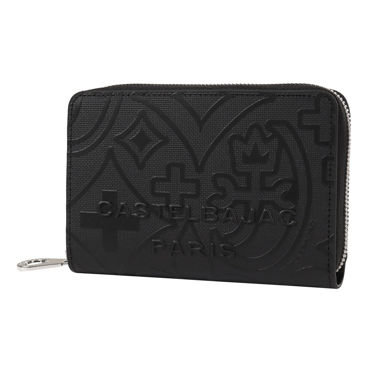 CASTELBAJAC カステルバジャック ミドルウォレット 070614 ミカ ブラック