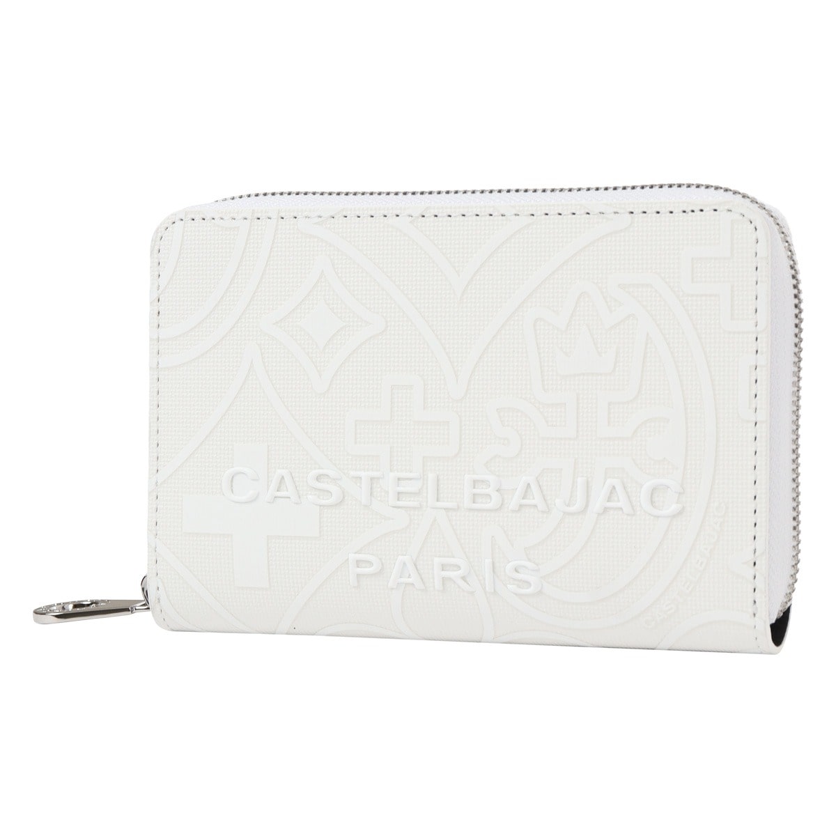 CASTELBAJAC カステルバジャック ミドルウォレット 070614 ミカ ホワイト