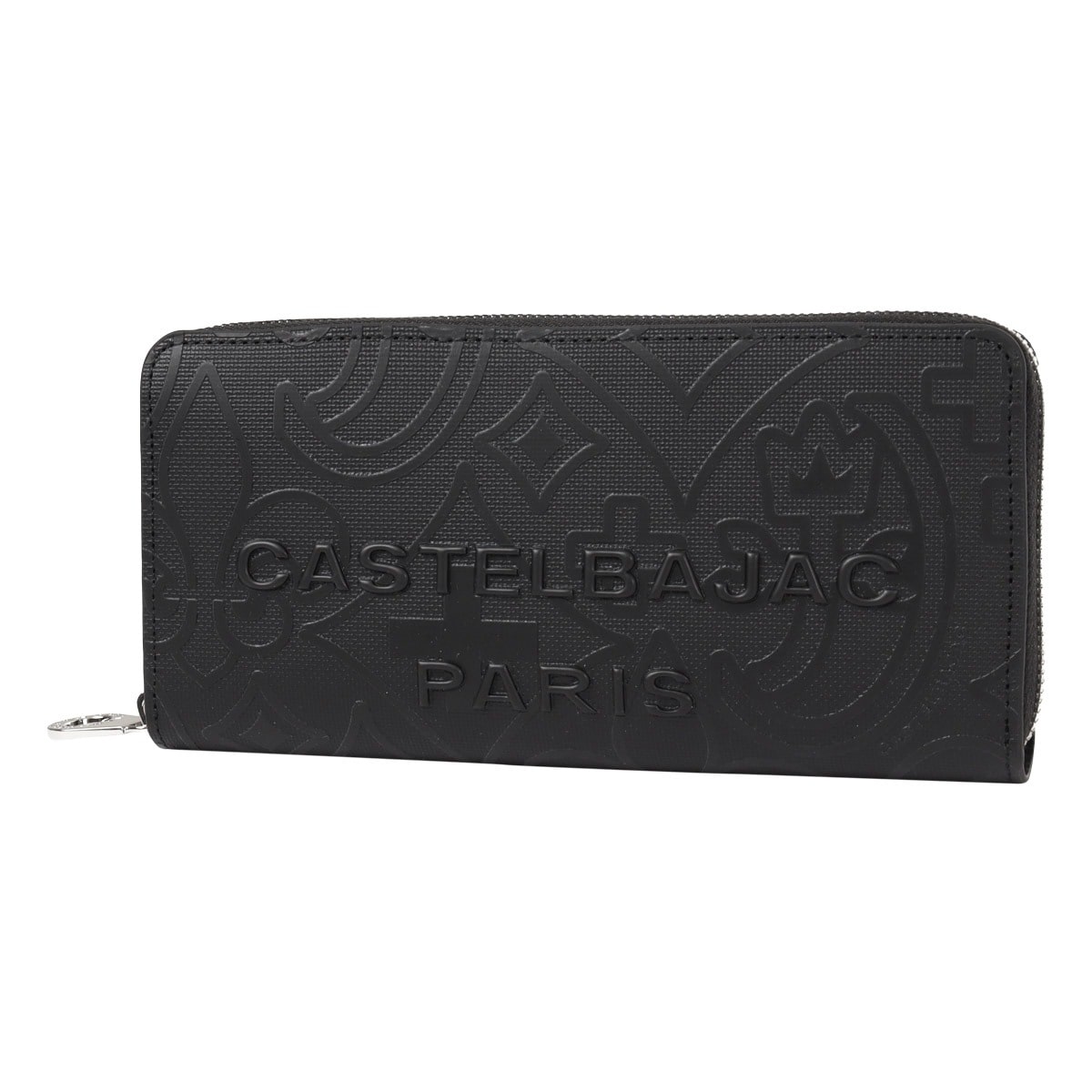 CASTELBAJAC カステルバジャック ラウンドファスナー長財布 070615 ミカ ブラック