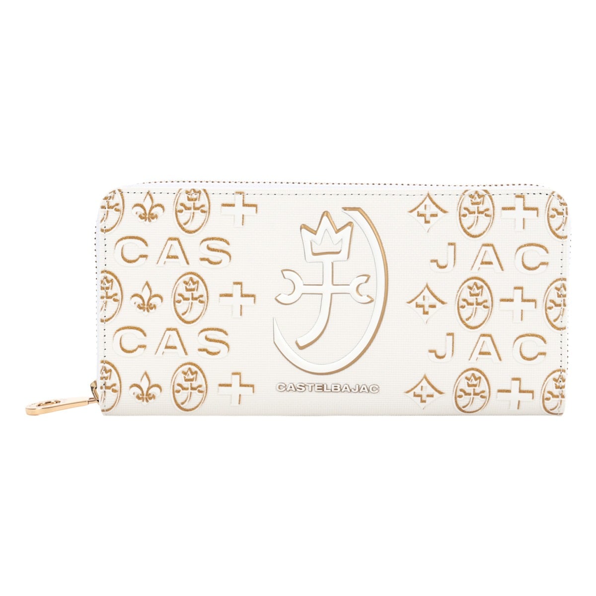 CASTELBAJAC カステルバジャック ラウンドファスナー長財布 089653 シテ ホワイト